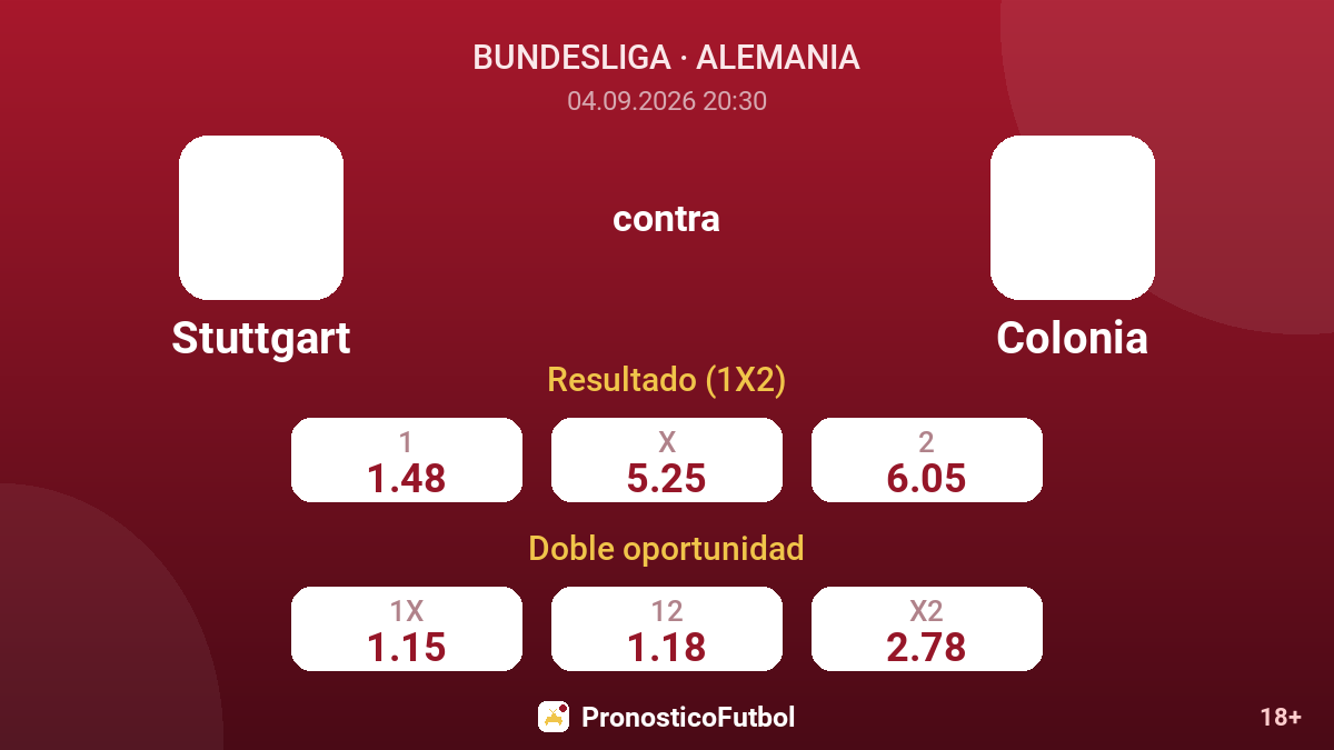 Stuttgart - Colonia — cuotas