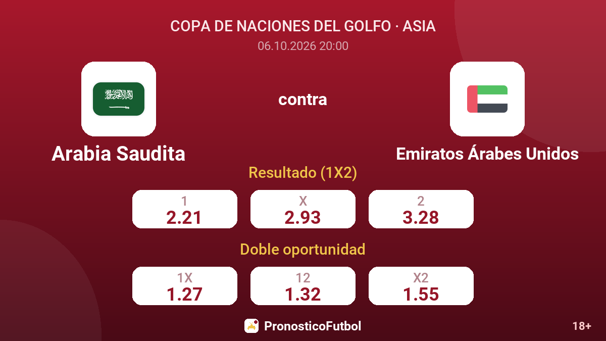 Arabia Saudita - Emiratos Árabes Unidos — cuotas
