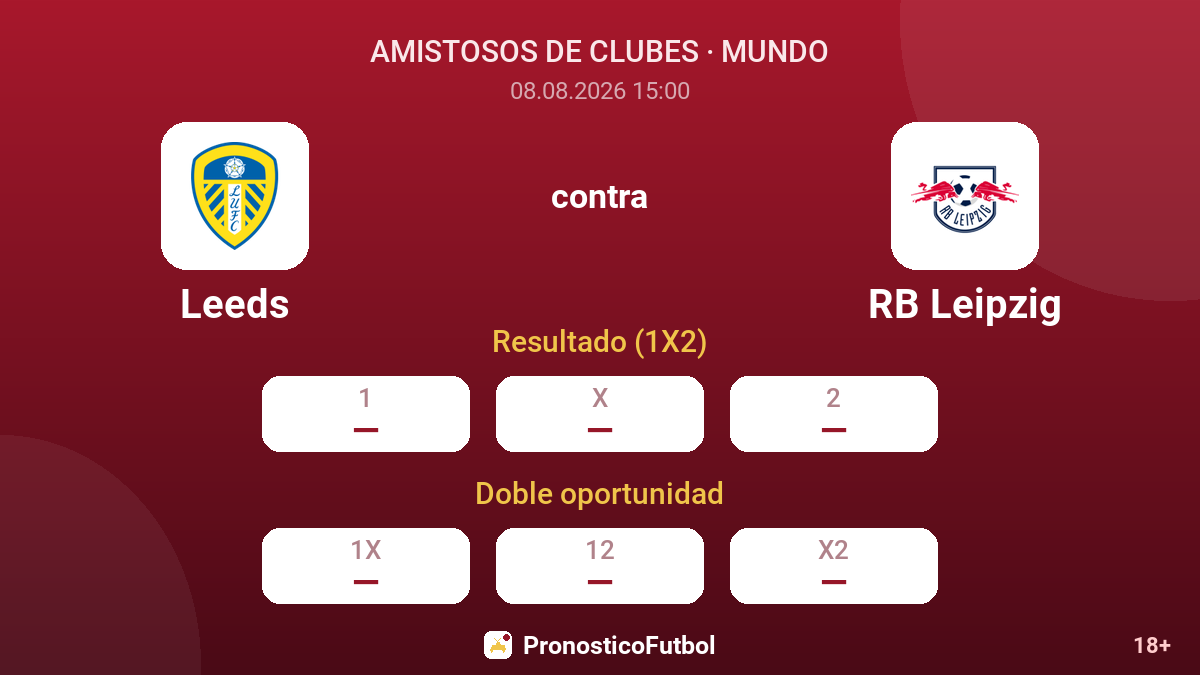 Leeds - RB Leipzig — cuotas