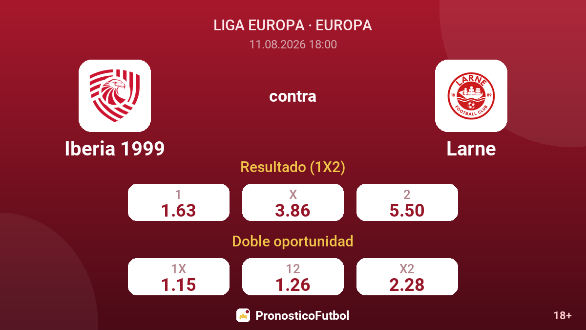 Iberia 1999 - Larne — cuotas