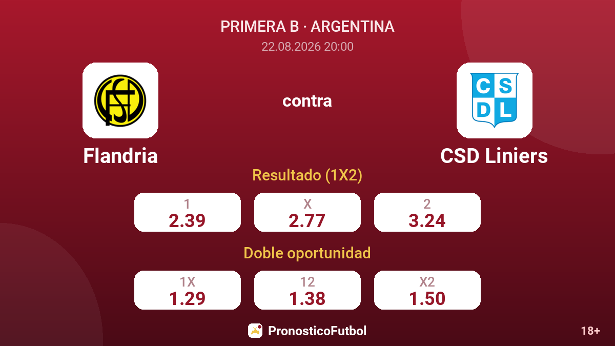 Flandria - CSD Liniers — cuotas