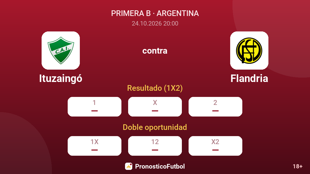 Ituzaingó - Flandria — cuotas